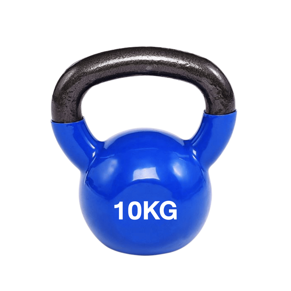 เคตเทิลเบล HOMEFITTOOLS น้ำหนัก 10 KG สีฟ้า